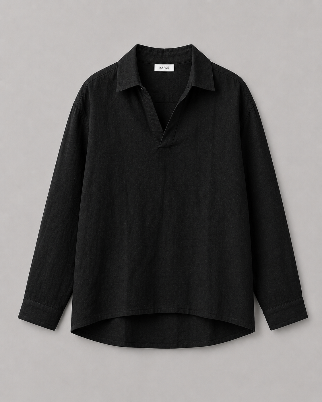 Black Haven Linen Tee