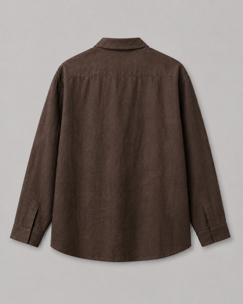 Brown Haven Linen Tee