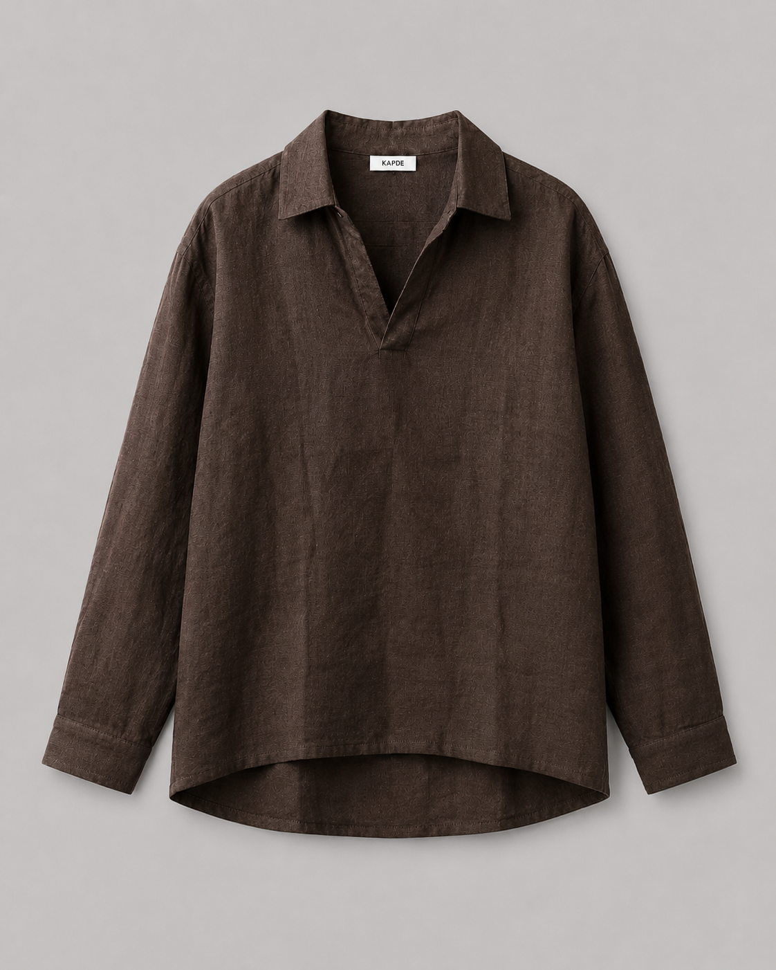 Brown Haven Linen Tee